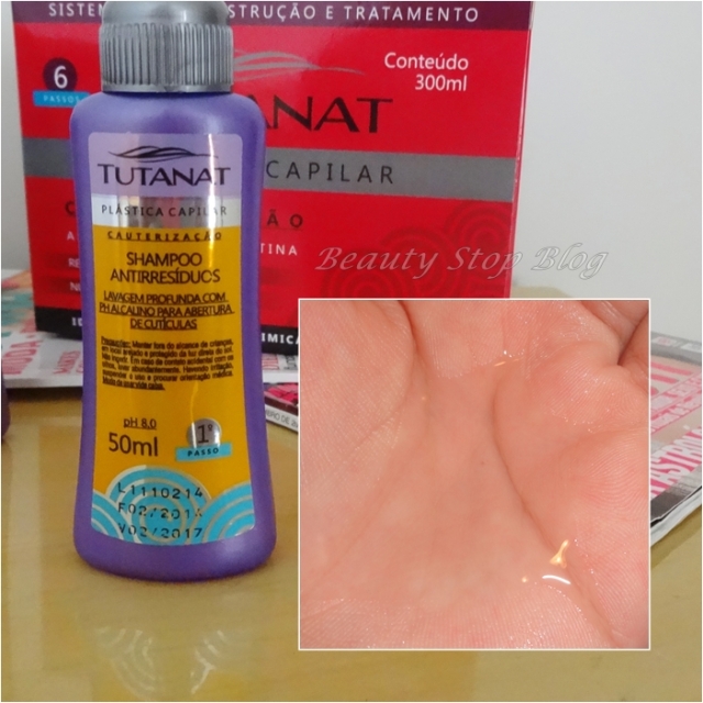 resenha review sistema de reconstrução e tratamento plástica capilar tutanat beauty stop blog bruna reis produtos shampoo antiresíduos